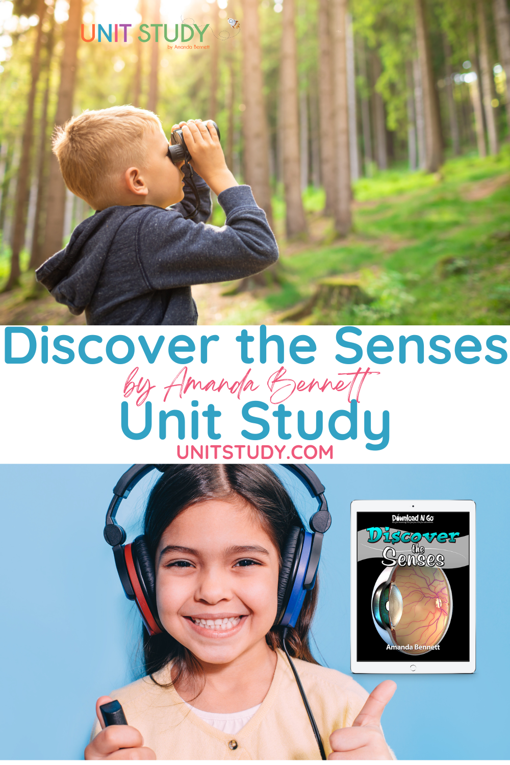 Discover The Senses - UnitStudy