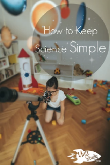 Keeping homeschool science simple is not something that came naturally to me. But it was the secret to success in our homeschool.