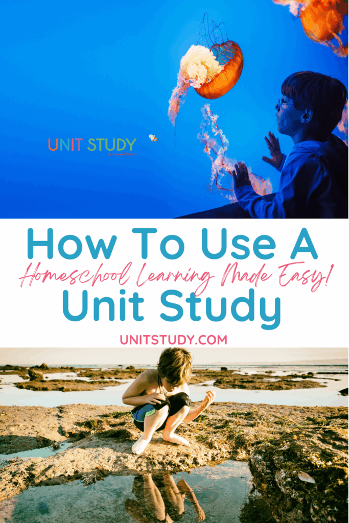 We walk through how to use a unit study in your homeschool, using our “Ocean Study” as a guide. It's homeschool learning made easy!