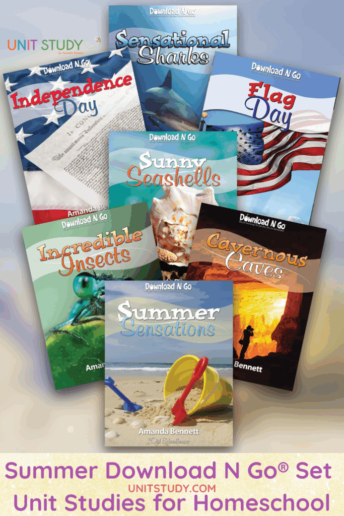 ☀️ School’s Out—But Learning is In! Summer Units Your Kids Will Love! Whether you take some time off, or homeschool year round, summer is the perfect opportunity to learn with the relaxed and engaging approach we use in our unit studies! They’re fun, flexible, and perfect for sparking creativity and interest-led exploration.
