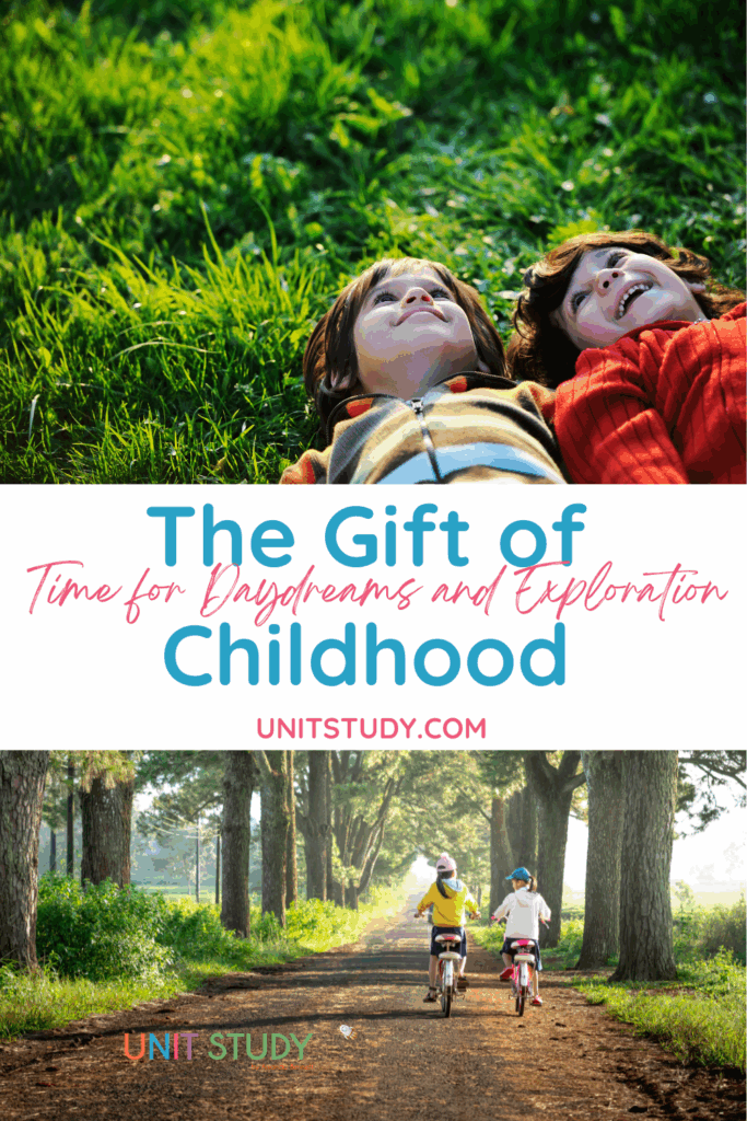 Summer is a time for daydreams and exploration and it is a great gift of childhood. Our unit studies are designed to encourage this freedom in ways that are less scheduled and cultivate curiosity.