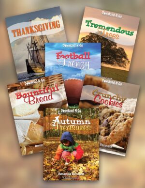This Autumn Download N Go® Set is perfect for your fall homeschool! Unit studies can be adapted in countless ways to fit your family’s unique style of homeschooling!