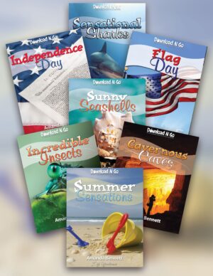 This homeschool collection of unit studies is perfect for keeping the learning adventures rolling through the bright days of summer!