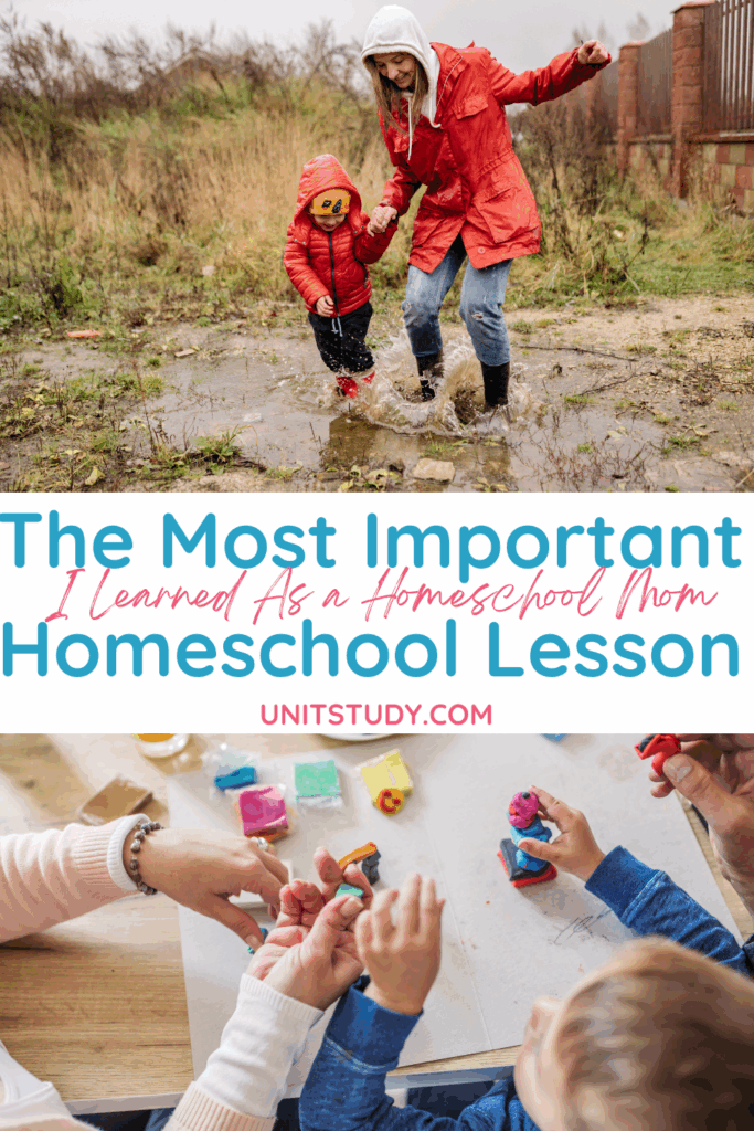 The most important lesson I learned as a homeschool mom had nothing to do with academics. Over the years, this is what I've learned matters most in our homeschools.