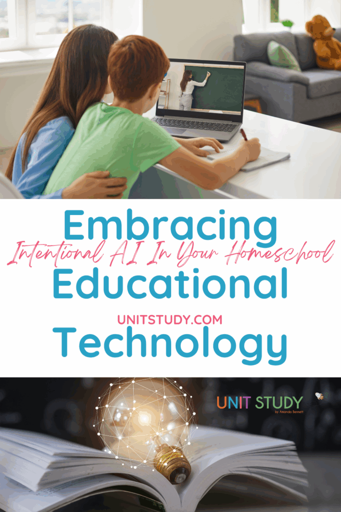 Wondering about AI In Your Homeschool Learning? Here's a quick guide to educational technology options for learning.