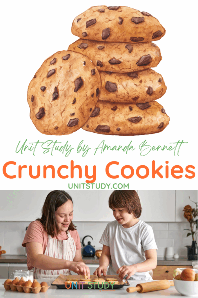 Baking cookies builds some of the fondest memories of childhood. Turn this fun into a memorable learning adventure! Crunchy Cookies leads the way!