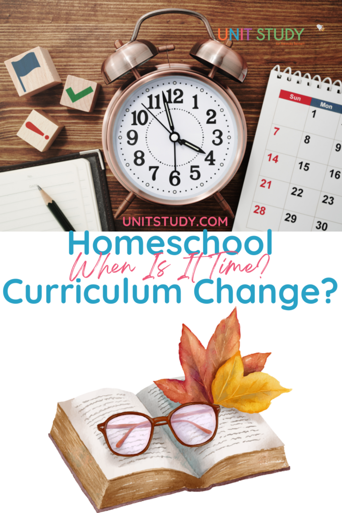 How do you know when it's time for a homeschool curriculum change? It's a question homeschool moms ask all the time.