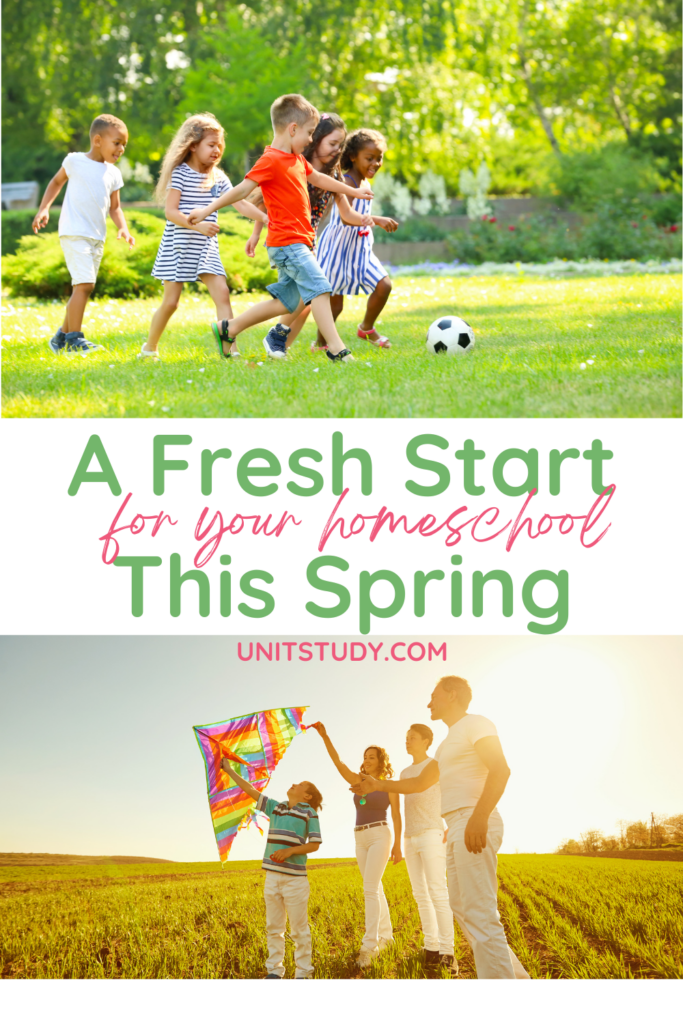 Enjoy a fresh start for your homeschool this spring! A simple spring refresh can bring new energy and curiosity back into your learning days.