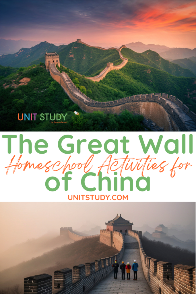 One fascinating stop on a trip around the world is China! Here are some great homeschool activities for the Great Wall of China.